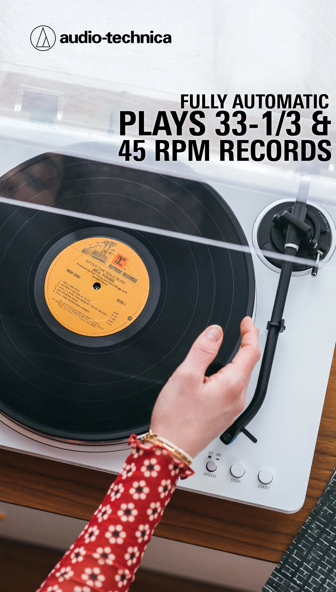 Audiotechnica AT-LP70XBT Turntable - Image 3