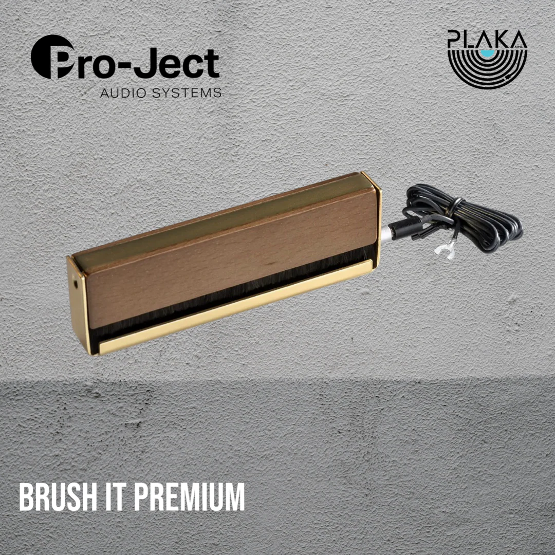 Brush It Premium - Metal brush with grounding cable