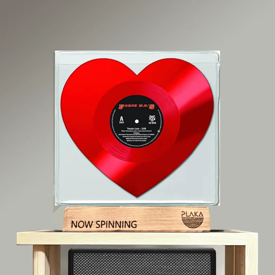 Force MD's - Tender Love / Love is A House (7" Heart Shaped Vinyl)
