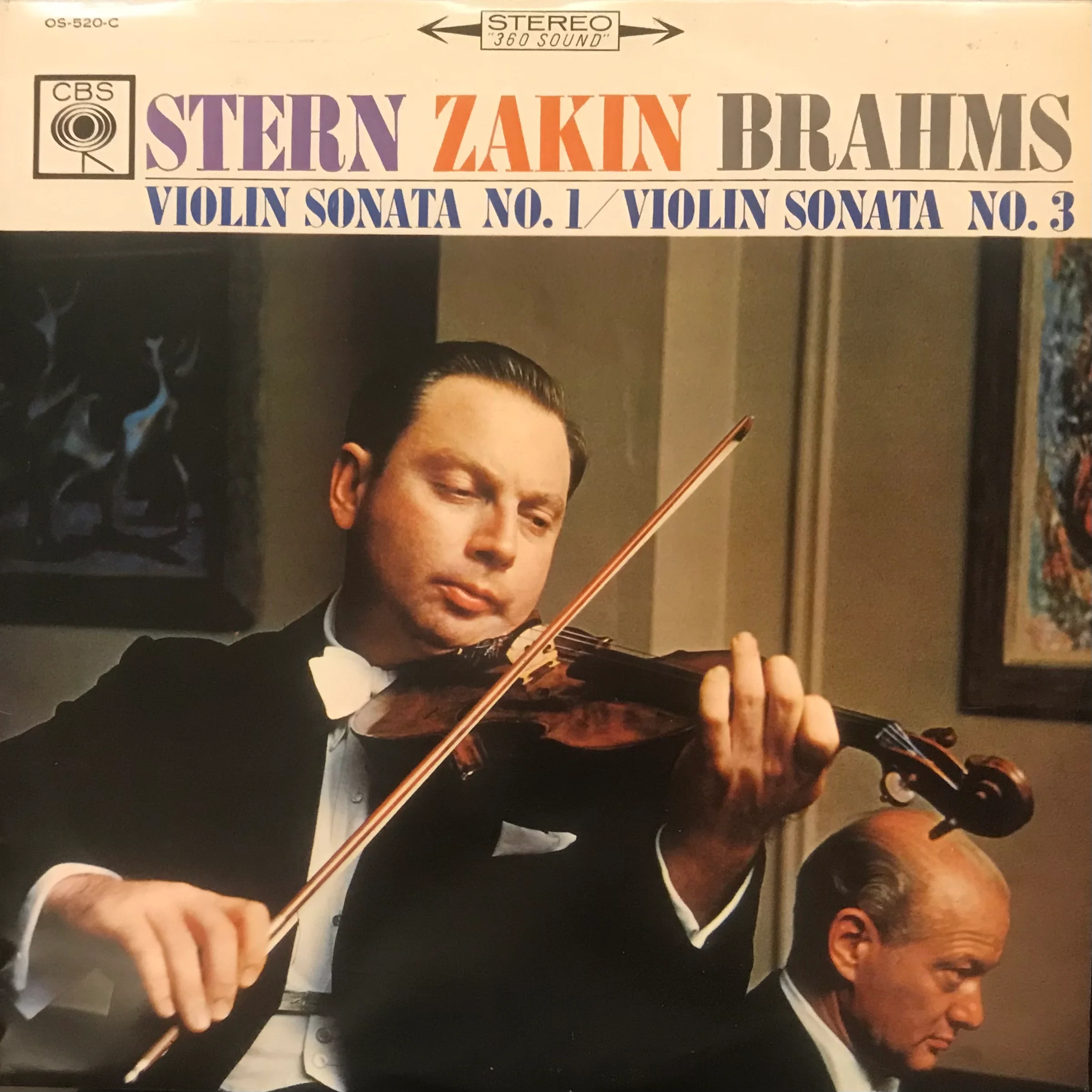 Stern Zakin Brahams Violin Sonata No.1/ Violin Sonata No.3